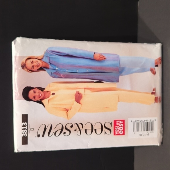 Butterick 3813 See & Sew Uncut Sewing Pattern Size 14,16,18 - Picture 1 of 4